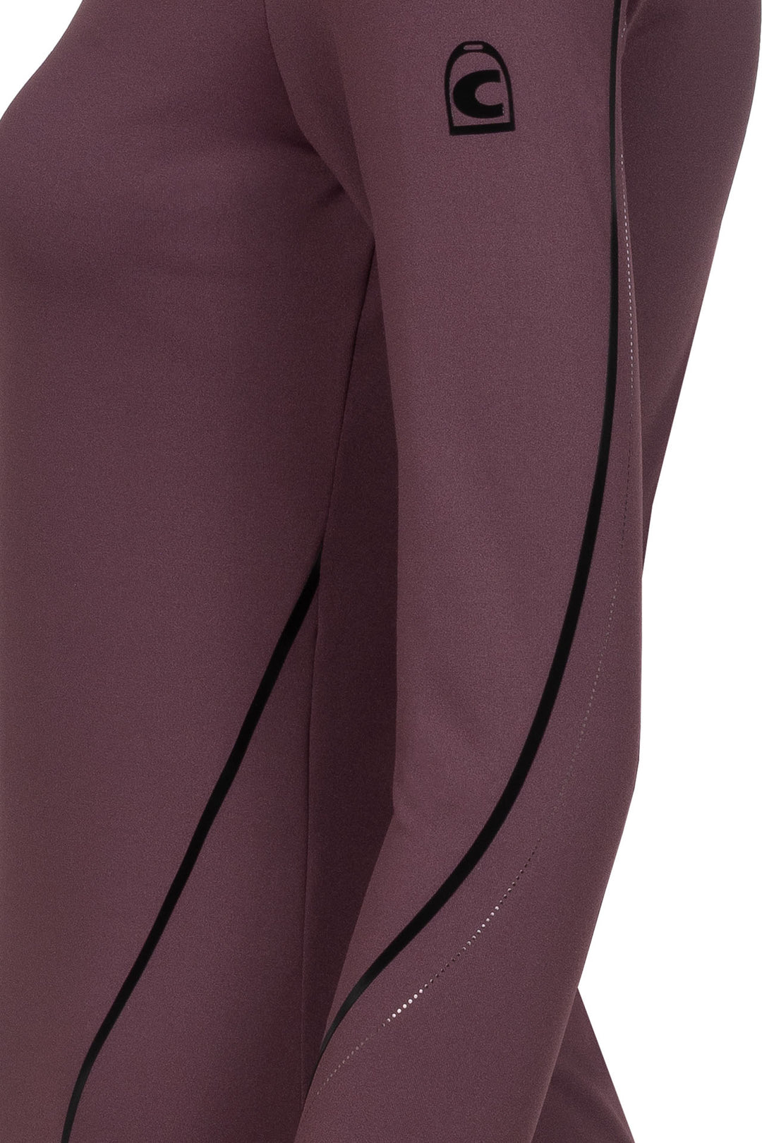 Cavallo Cavaldesa Turtleneck Long Sleeve - Dusty Plum detail