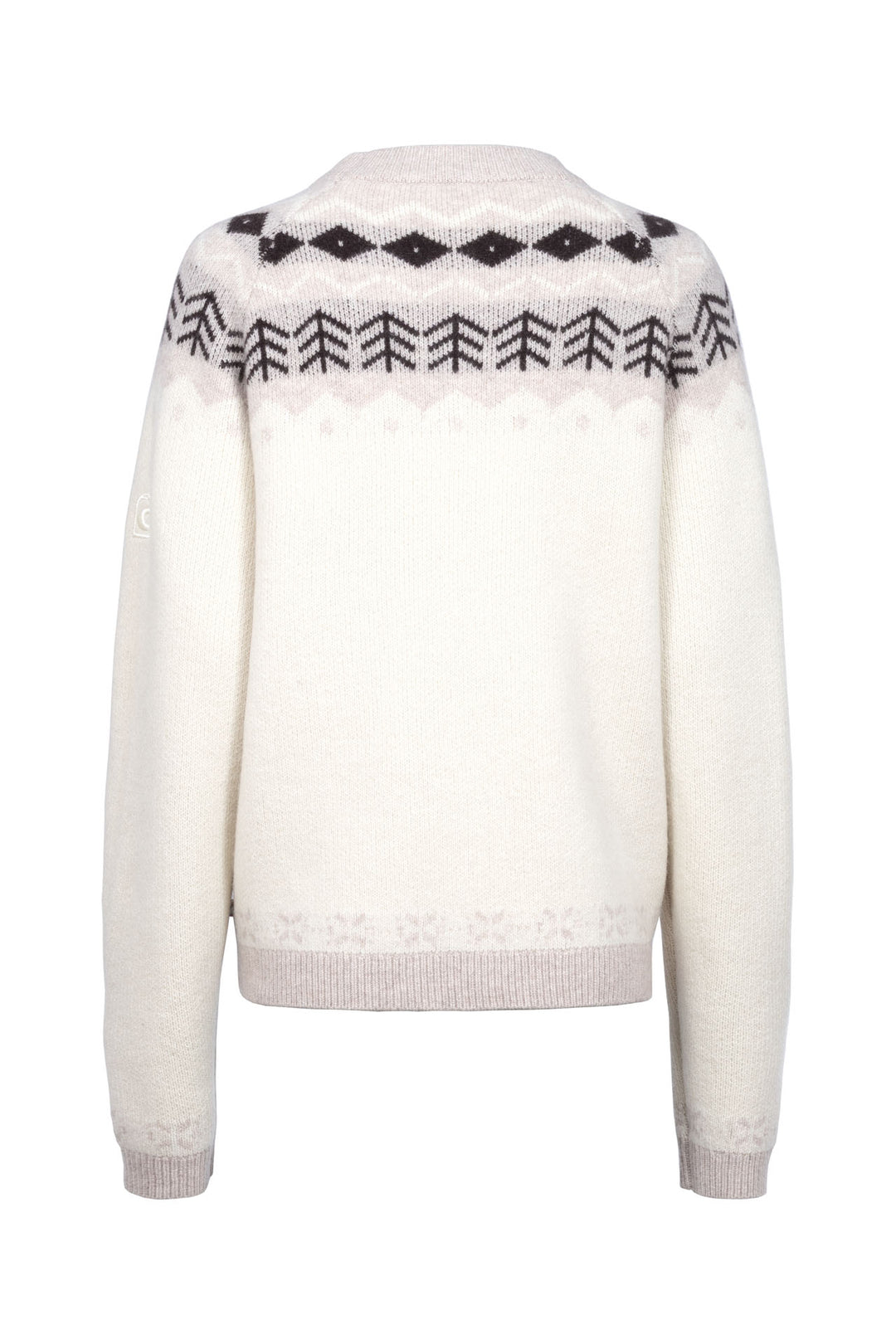 Cavallo Cavaldena Norwegian Wool Knit Sweater - Off White