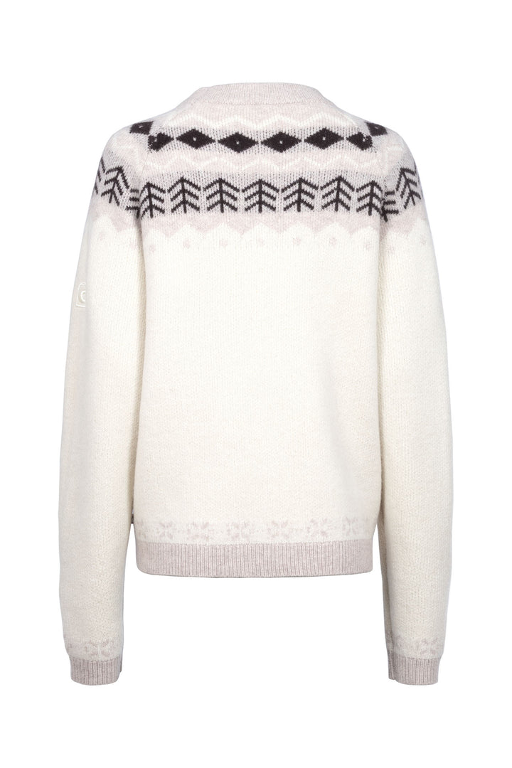 Cavallo Cavaldena Norwegian Wool Knit Sweater - Off White
