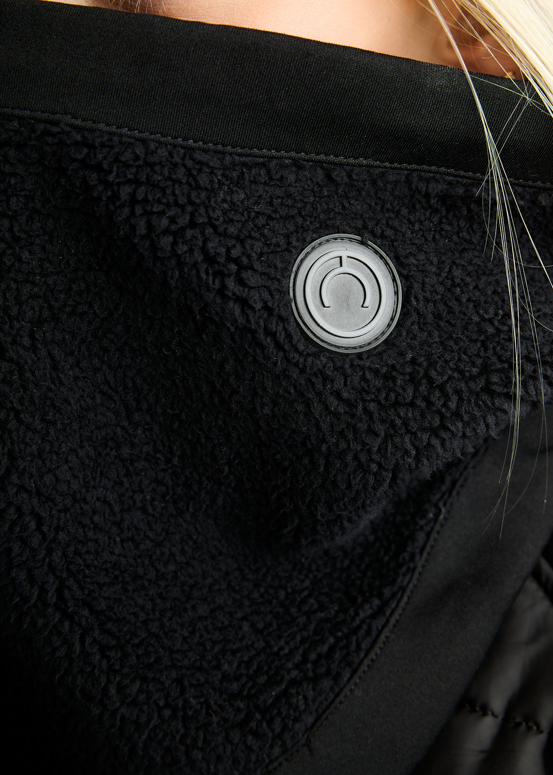 Montar MoEbba Teddy Fleece Collar - Black