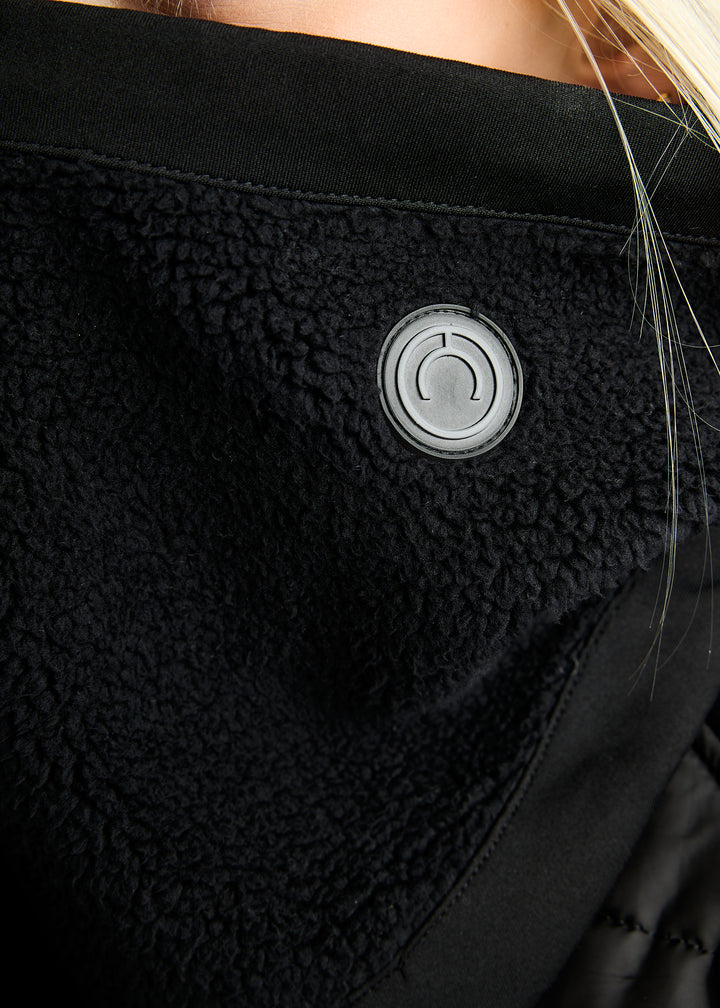 Montar MoEbba Teddy Fleece Collar - Black