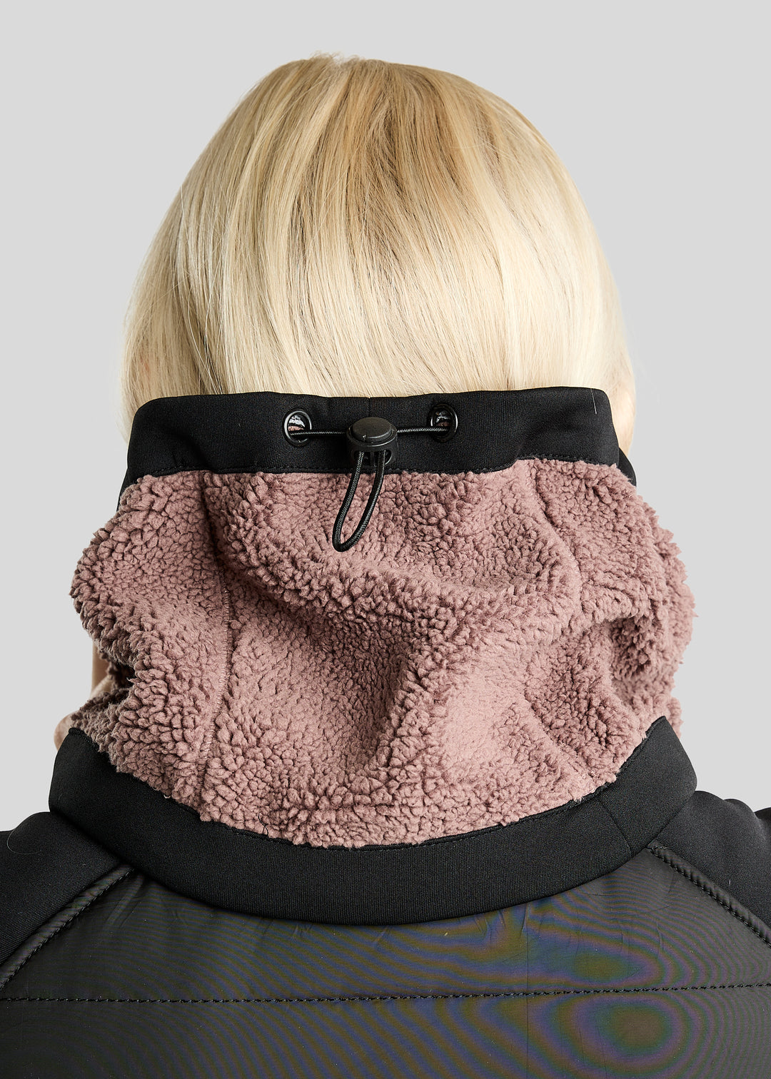 Montar MoEbba Teddy Fleece Collar - Nougat Brown