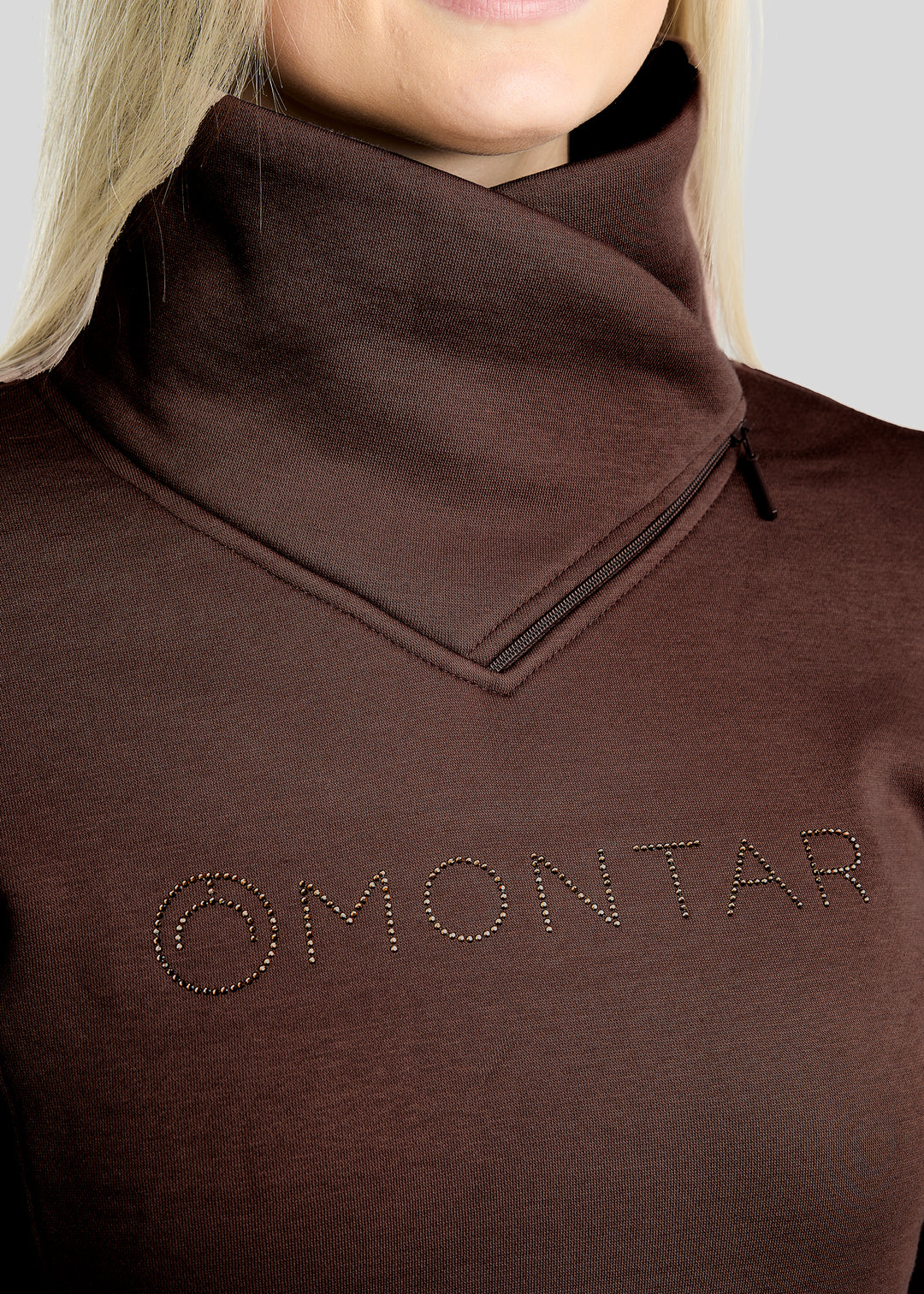 Montar MoNaja High Collar with Golden Quartz Crystals 