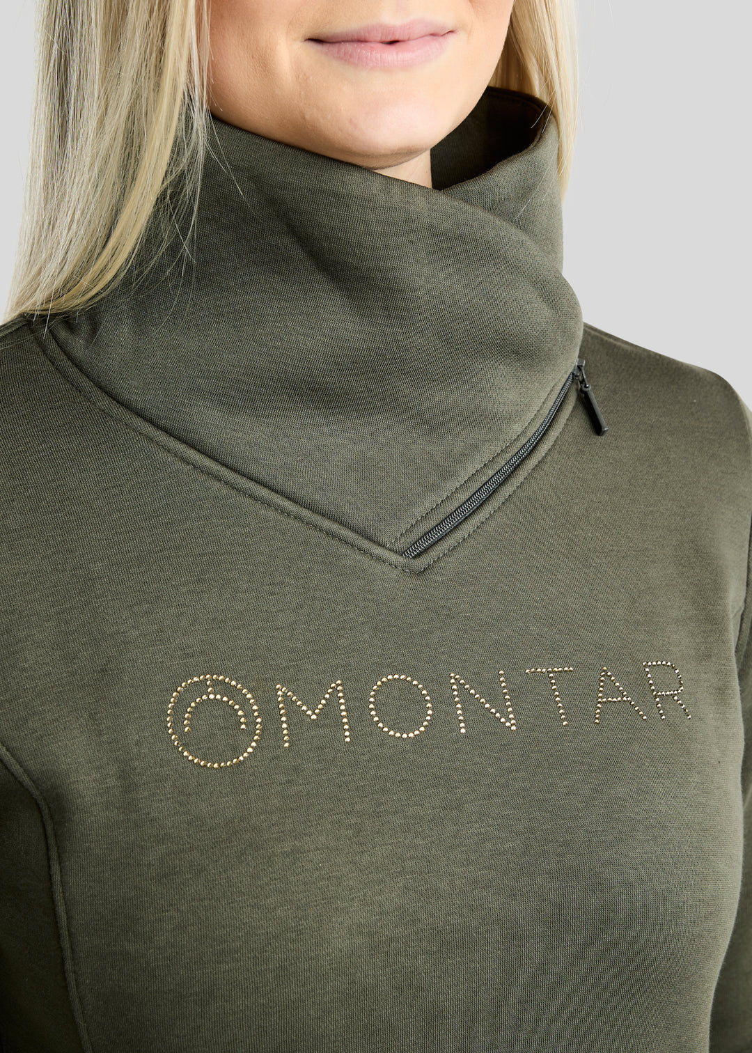 Montar MoNaja High Collar with Golden Quartz Crystals