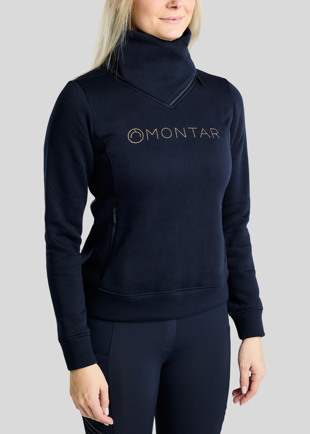 Montar MoNaja High Collar with Golden Quartz Crystals