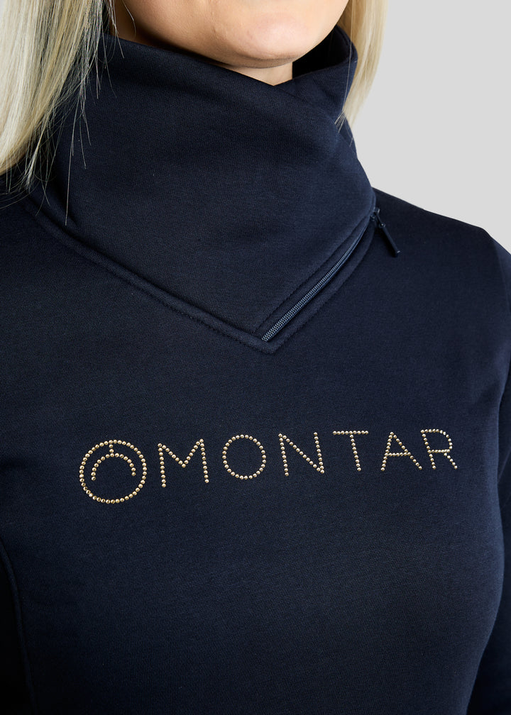 Montar MoNaja High Collar with Golden Quartz Crystals