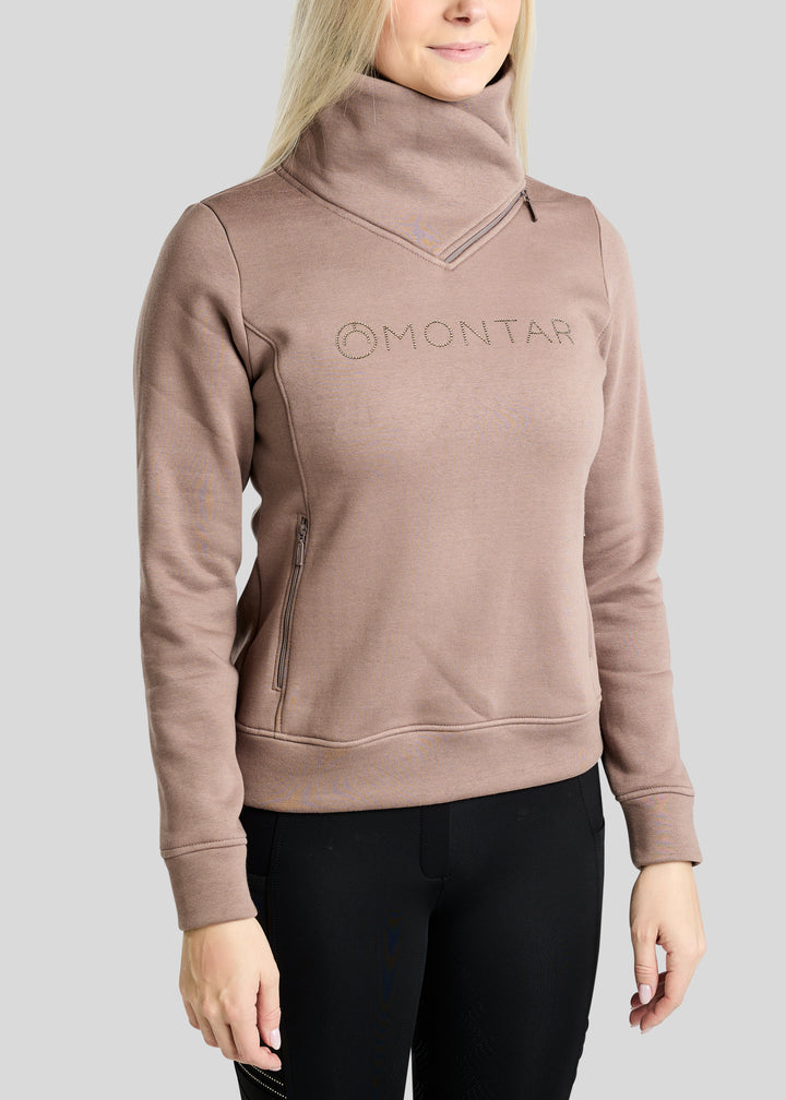 Montar MoNaja High Collar with Golden Quartz Crystals