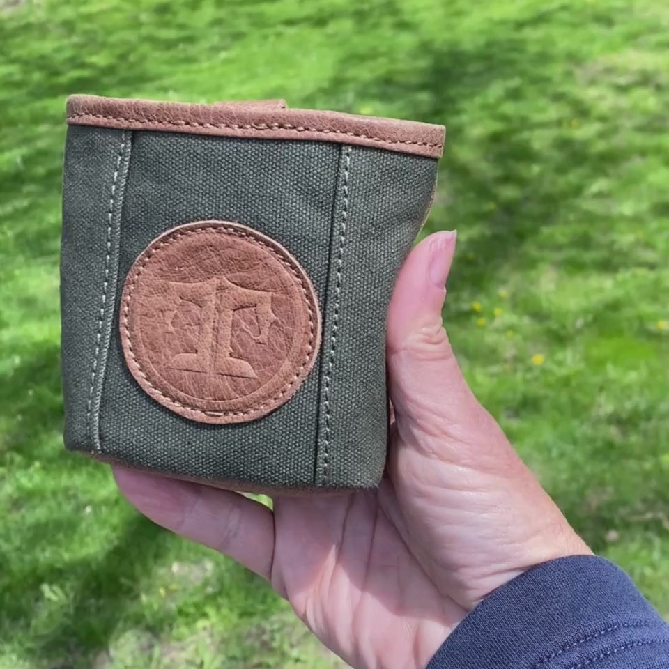 Tucker Tweed Equestrian Clip On Treat Pouch
