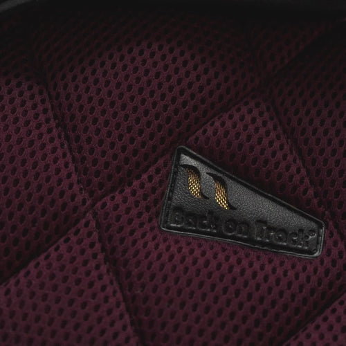 Back on Track Airflow Saddle Pad#color_burgundy