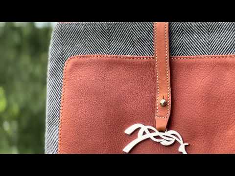 Pénélope Pablito Large Chevron & Leather